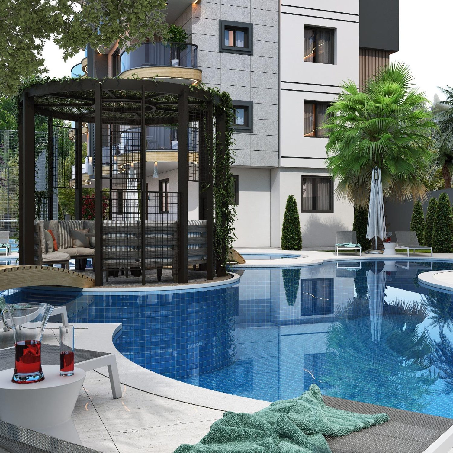 Paradise Garden mimari görselleştirme 3
